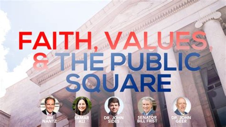 Faith, Values, And Public Service